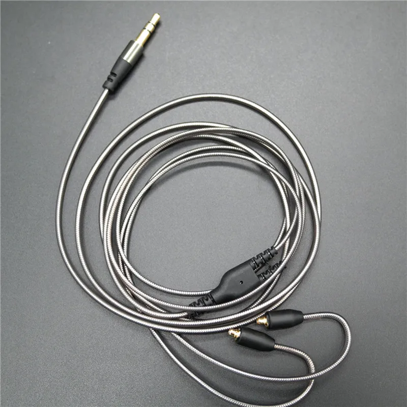 DIY ie800 кабель для наушников один кристалл медные провода, 14 ядро X4 high-end кабель для наушников mmcx - Цвет: mmcx