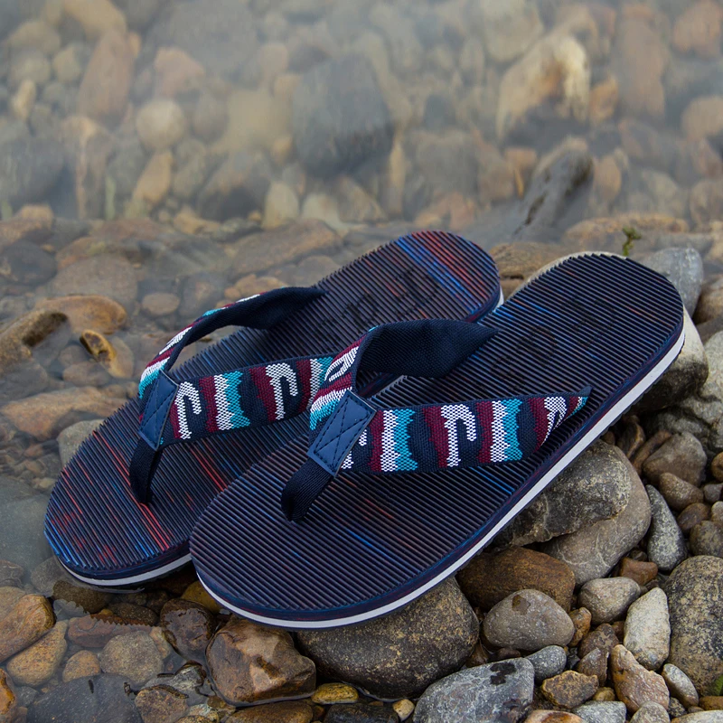 CONMEIVE/2018 летние модные мужские Вьетнамки брендовые Резиновые Нескользящие