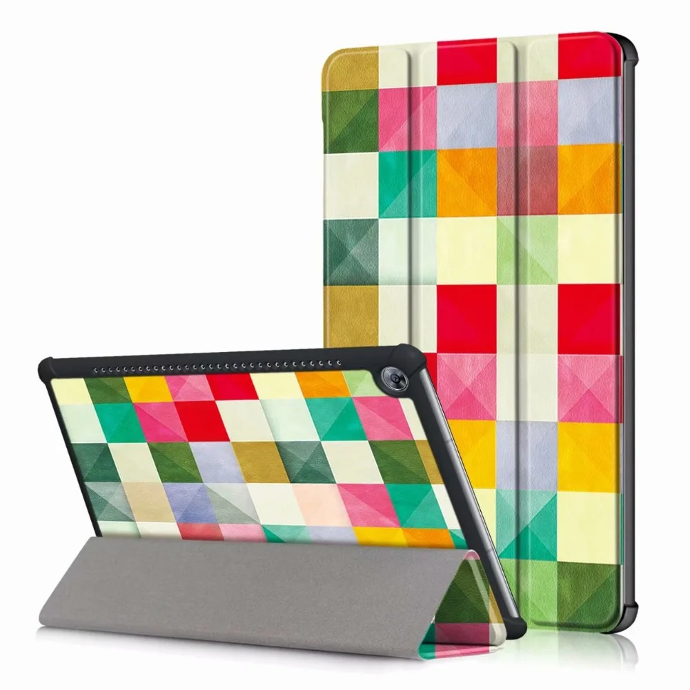 Для Huawei Mediapad M5 10 8 чехлы для чехол CMR W09 AL09 флип Смарт авто Спящий кожаный с рисунком