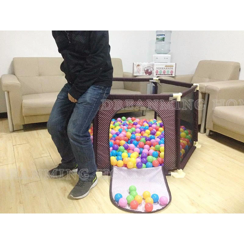 Детский Пластиковый детский манеж барьер для кровати защитный складной забор