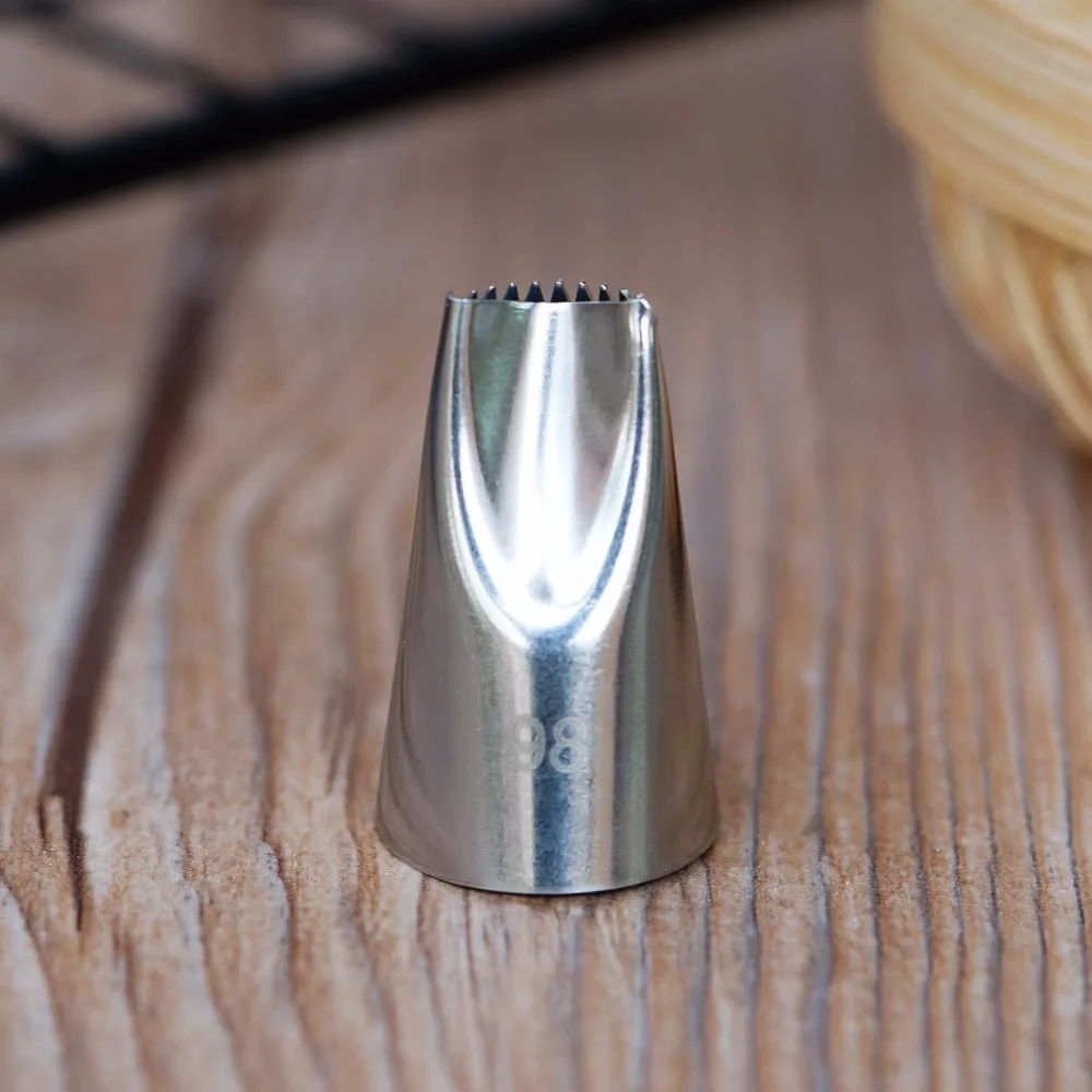 #98 маленький размер глазурь наконечники трубопровод сопло торт крем украшения