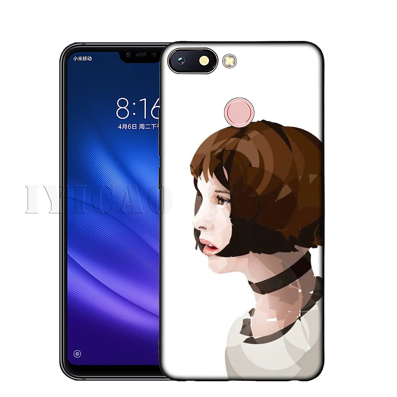 IYICAO Leon Matilda Natalie Soft Silicone Phone Case for Xiaomi Redmi K30 K20 8A 7A 6A 5A S2 GO Note 8 8T 7 5 6 Pro Cover |