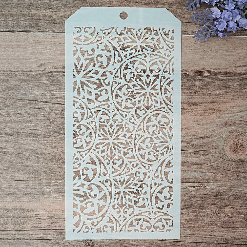 ST1224138 12*24 см DIY ремесло Многослойные трафареты для стен Живопись штампованная для скрапбукинга штампы альбом декоративное тиснение бумажные карты - Цвет: ST1224138