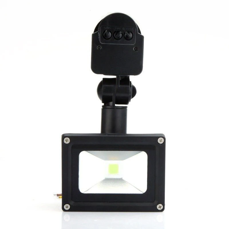 Светодиодный прожектор с датчиком водонепроницаемый IP65 наружный 10 Вт 20 30 50 AC110 240V
