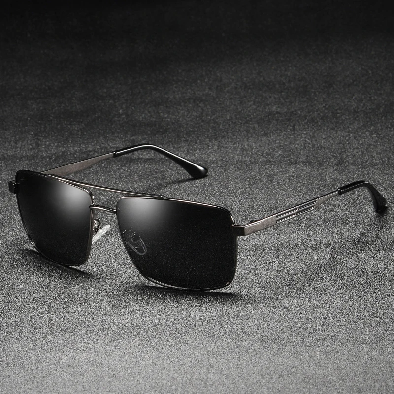 Роскошные Брендовые мужские солнцезащитные очки модные квадратные