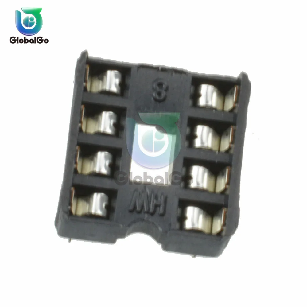 10 шт./лот 8P IC Блок держатель DIP8 DIP 8 разъем адаптера|Соединители| |