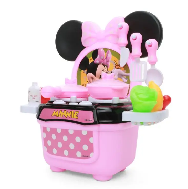 Disney LED кухонные игрушки Микки и Минни ПВХ принадлежности для обучения на день