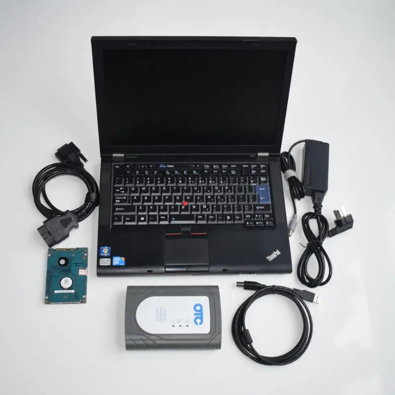 

Профессиональный HDD/SSD ноутбук T410 + OBD сканер для TOYOTA IT3 OTC Global Techstream GTS OTC VIM диагностический инструмент Используйте непосредственно