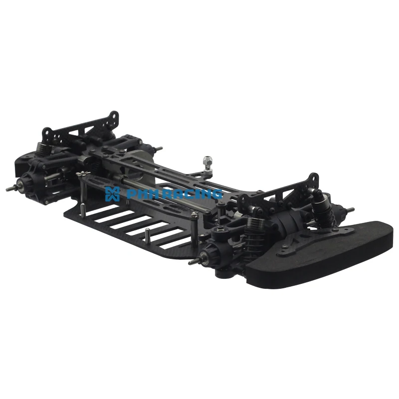 Комплект рамок из углеродного сплава с шинами для 1/10 Tamiya TT01|Детали и аксессуары| |