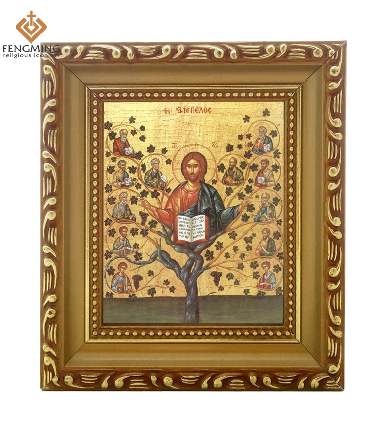 Фоторамки Русская Православная икона винограда Иисус виноградник церковные