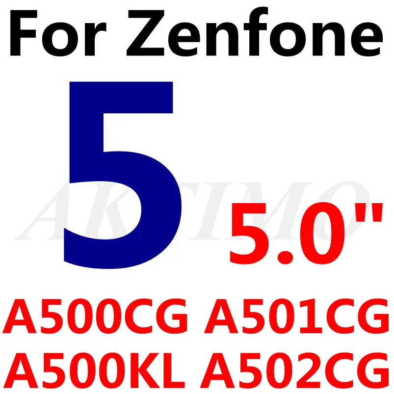 Закаленное стекло 9H 0,26 мм для asus Zenfone Peg asus 3X008 GO tv ZB500KL ZB450KL 2 Laser ZE500KL 3 Max защитная пленка Sklo чехол - Цвет: 5