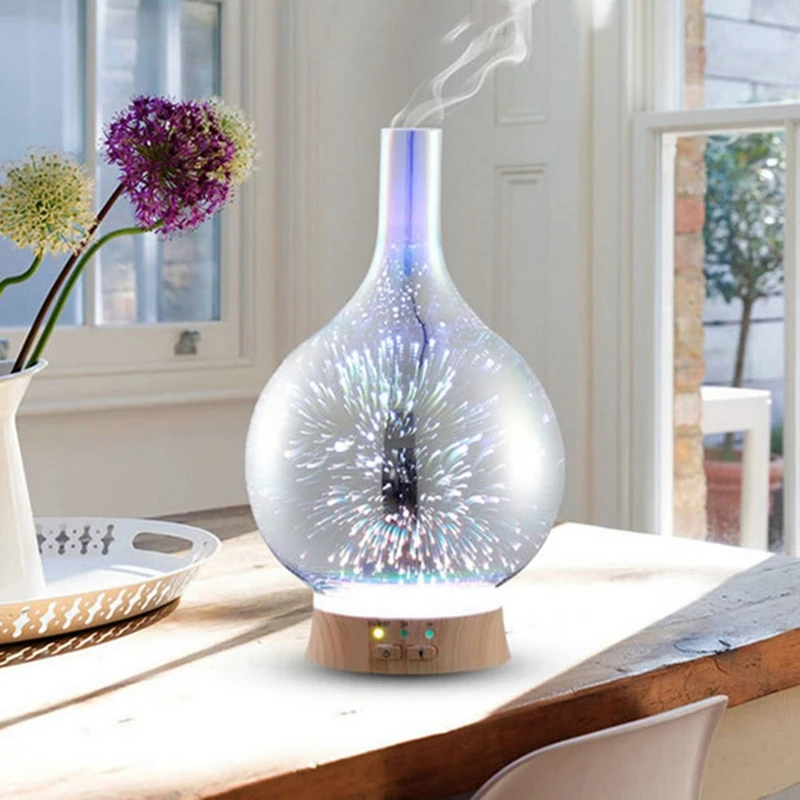 2019 New Fashion LED Light Essential Oil Mist Humidifier Ultrasonic Aroma Diffuser Aromatherapy | Освещение