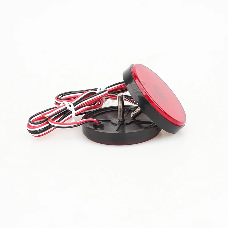 MZORANGE 2008 2009 2010 SMD с красными стеклами 21 светодиодный задний бампер отражатель задний стоп светильник для Toyota Highlander Sequoia ZRR70 Noah Voxy