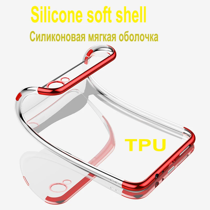 JCDA Чехлы для oppo a3 крышка Luxe Мягкие TPU Galvaniseren Сияющий Gevallen Voor случае transparante