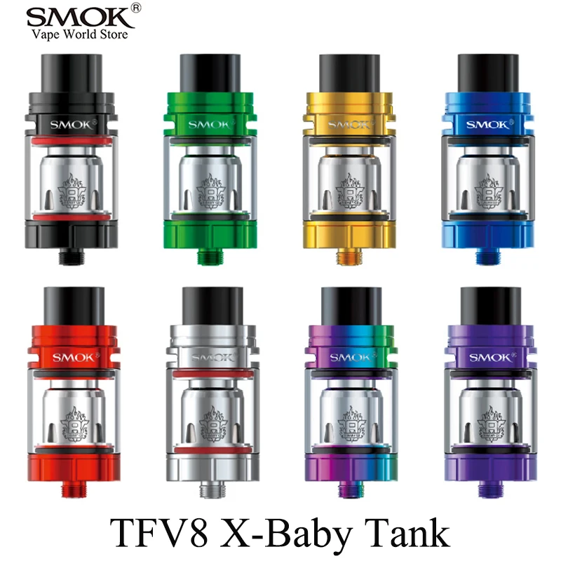 Электронная сигарета распылитель электронных сигарет SMOK TFV8 X BABY Vape герметичным