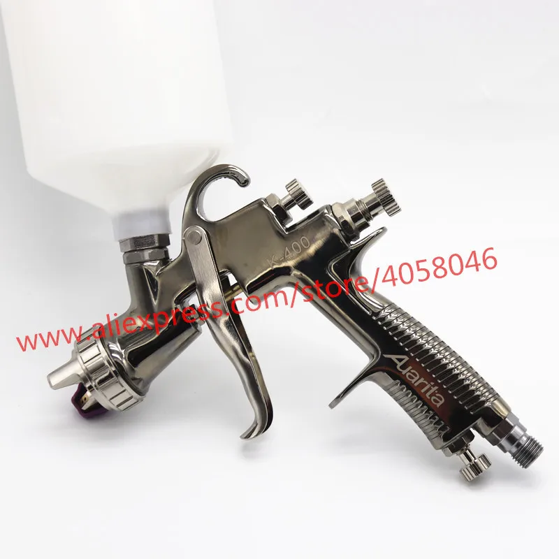 1.4MM NOZZLE LVLPhigh qualityS молиться пистолет K400 Отделка Автомобиля Краска ing 1,4 мм/1,7 мм сопло 600cc чашки гравитации автомобильной Отделки покрытие поверхности краски - Цвет: 1.4MM NOZZLE