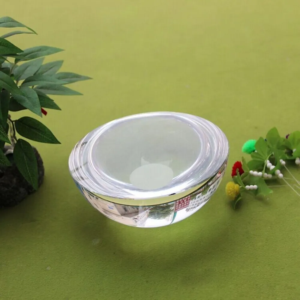 

Crystal Half Ball Clear 100pcs 50mm Glass Ball Rare Fashion Table For Home And Party Decoration