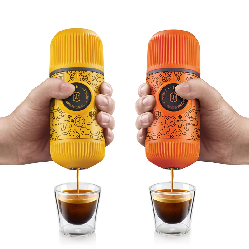 Капсульная кофемашина ручная компрессионная Эспрессо машина cafetera viaje