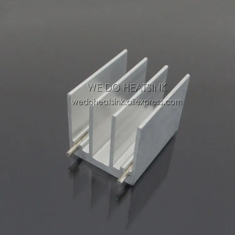 

WE DO HEATSINK 8pcs 25x20x20mm DIY Aluminum TO-220 Heat Sink Radiator With M3 Screw Hole