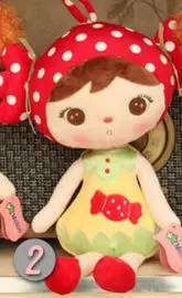 Metoo ангел кролик кукла 50 см kawaii игрушки в виде животных с плюшевой набивкой мультфильм дети игрушки подарок коала панда олень лиса пчела Божья коровка бабочка - Цвет: Черный