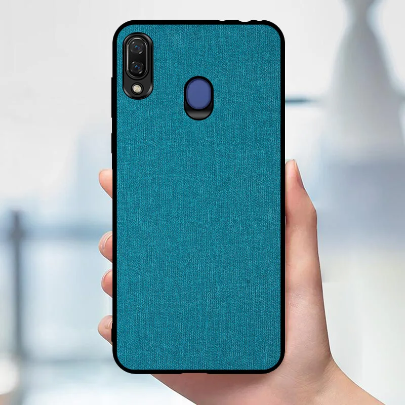Чехол для Samsung Galaxy A70 A10 A30 A40 A50 A60 a20 a80 a90 тканевый противоударный чехол из ткани A 50