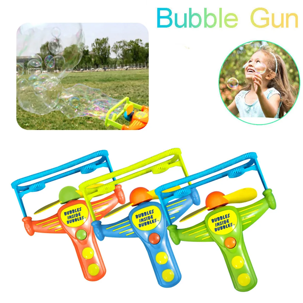 HIINST большая пузырчатая палочка игрушки Bubble Maker Автоматическая воздуходувка