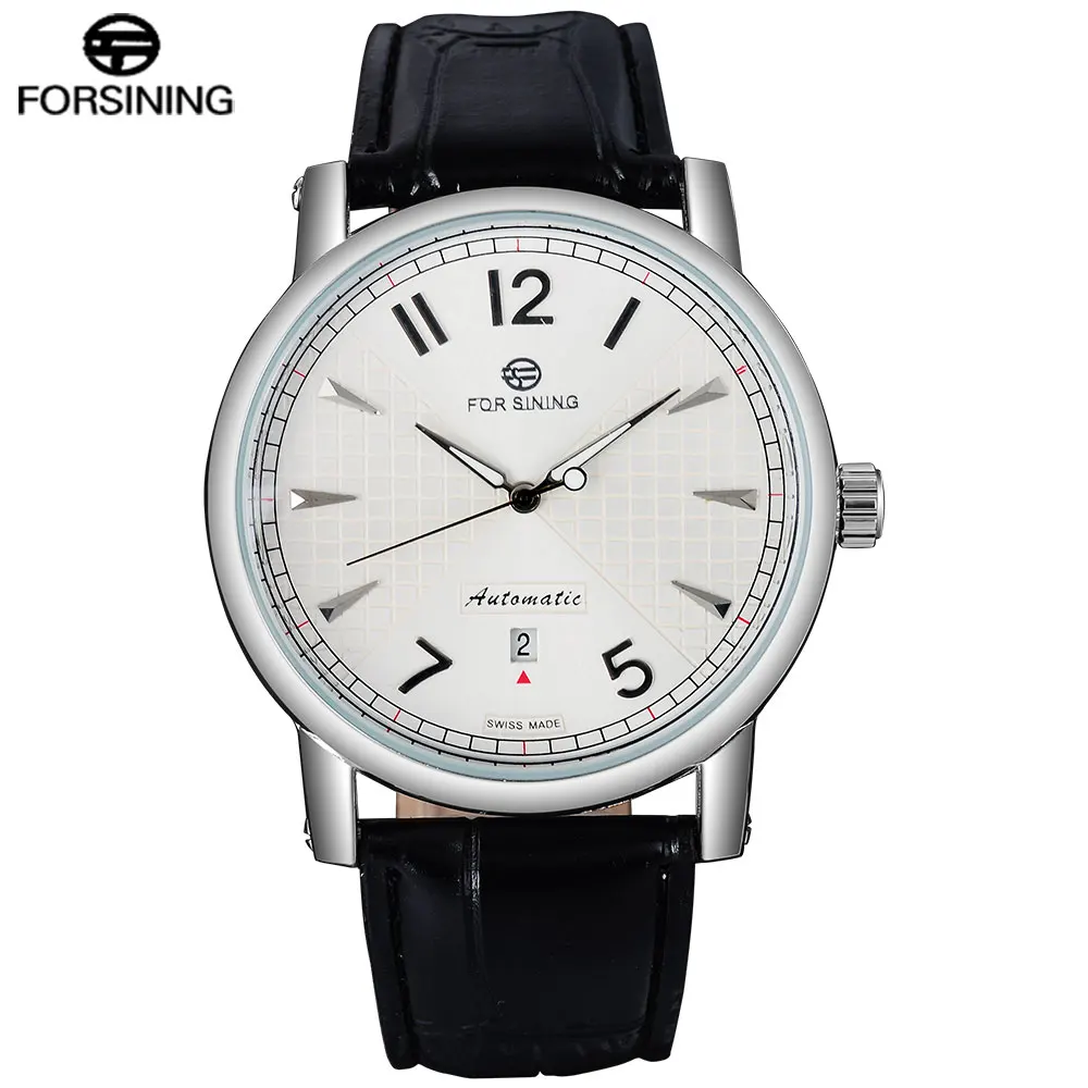 FORSINING 2017 повседневные роскошные часы мужские автоматические механические модные