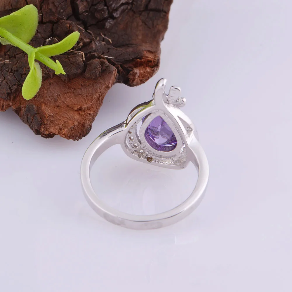 Almei дешевые китайские Jewellery Bague серебро Цвет кольца ювелирные изделия Meninas
