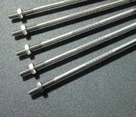 1 шт. * Z-образная анодированная накатанная штанга M3X75 с двухсторонними зубьями