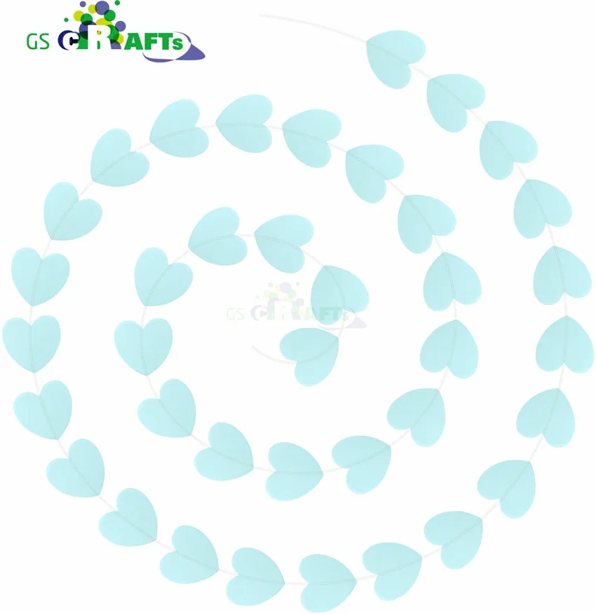 4 м розовый белый и золотой блеск круг Бумажная гирлянда горошек баннер украшение