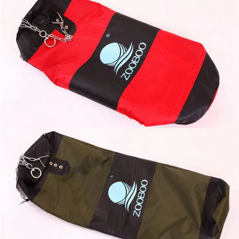 Красный Оксфордский пустой мешок для песка 90 см тренировочный боксерский крючок