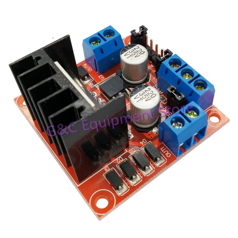 10 шт. Новая плата управления для Arduino L298N DC шаговый двигатель драйвер контроллера