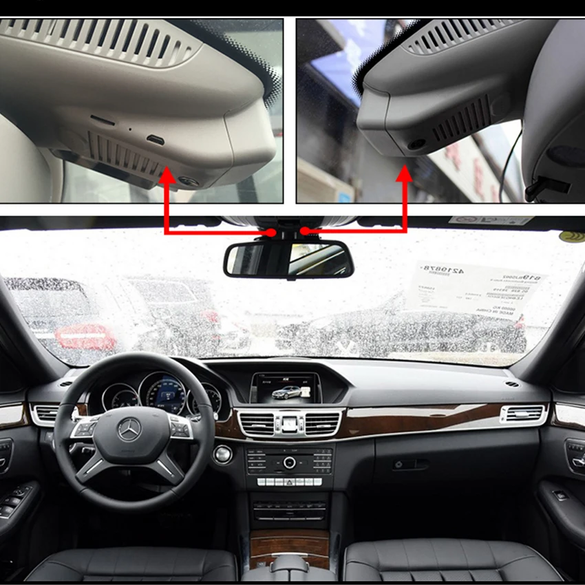 YESSUN для Benz GLK 200 2011- видеорегистратор для вождения автомобиля Dvr Мини Wifi камера Full HD 1080P Автомобильный видеорегистратор