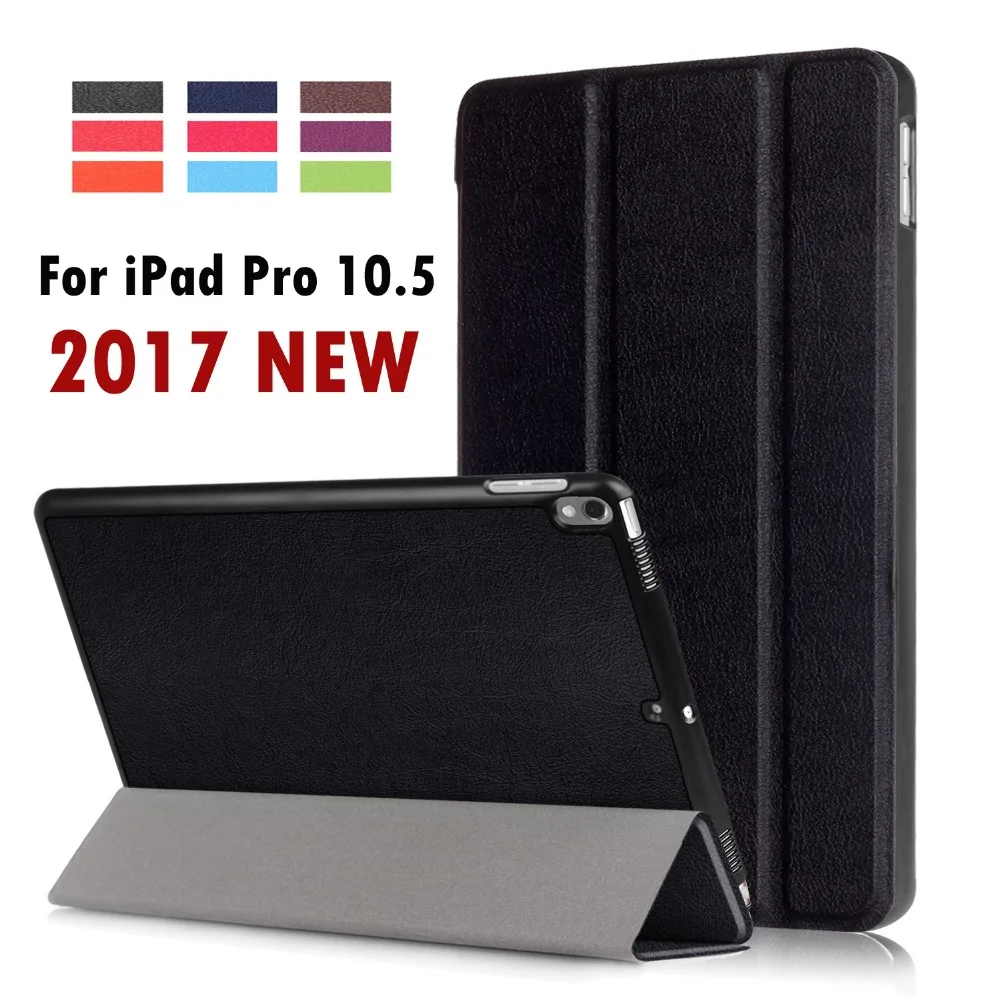 Чехол книжка из экокожи с рисунком для Apple iPad Pro 10 5 дюйма A1701 A1709|Чехлы планшетов и