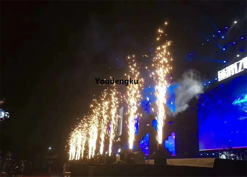 2 шт. с фонариком 500 Вт спарктические сценические холодные Пиро спарклеры для дома