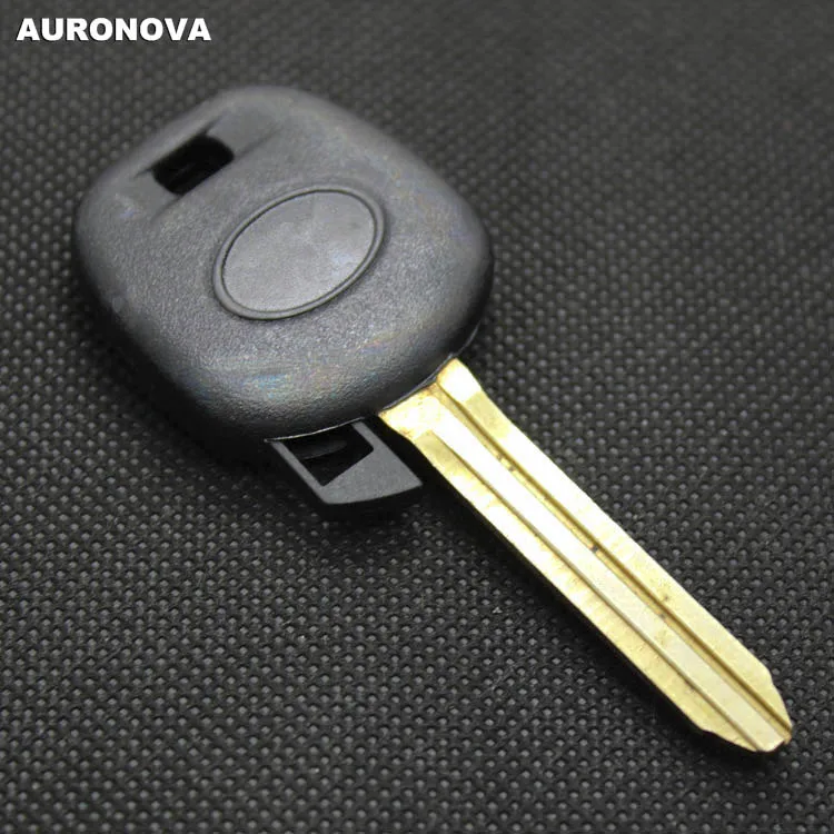 AURONOVA Новая замена оригинального корпуса ключа для Toyota Corolla Camry Rav4 Toy43 мягкий
