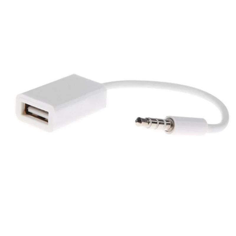 CARPRIE 2018 Лидер продаж! Aux Стерео 3 5 мм штекер AUX аудио разъем к USB 2 0 гнездовой