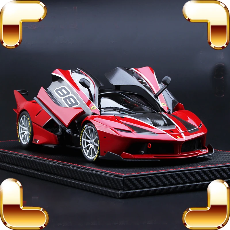 Подарок на Новый год 1/18 лучшая версия FXXK металлическая модель автомобиля из