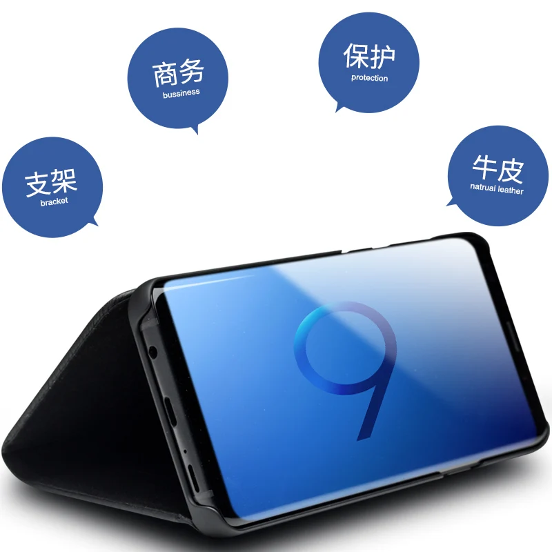 Акция для Samsung Galaxy S9 Plus QIALINO брендовый чехол из натуральной телячьей кожи