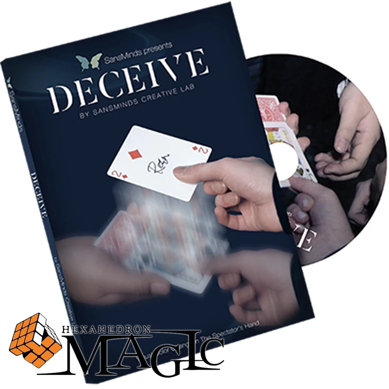 

Free shipping! Deceive (Gimmick Material Included) by SansMinds Creative Lab close up Street mentalism Classic card magic tricks