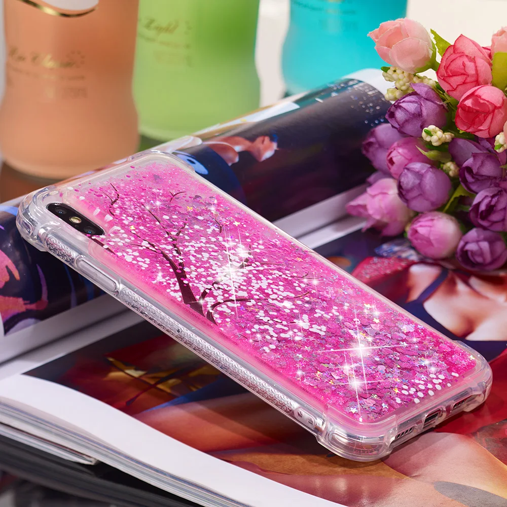 Жидкий чехол для Samsung Галактики A3 A5 A6 A7 A8 S5 S6 S7 S8 S9 Edge Plus Note8 в виде единорога из мультфильма Мягкий силиконовый чехол