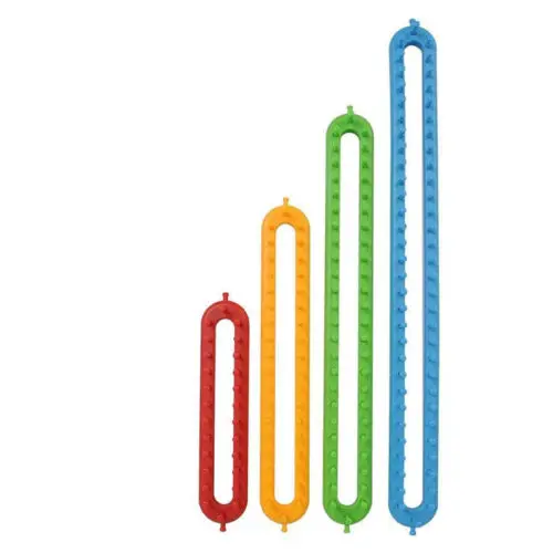 Новинка 4 размера пластмассовый ткацкий станок из АБС пластика для шаль шарфа