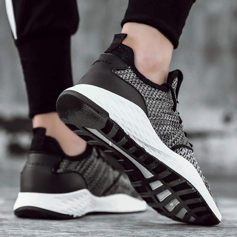

Male Fashion Brand Shoes Men's Casual Mesh Sneakers Breathable Comfortable Krasovki Footwear Man Leisure Tenis Masculino Adulto