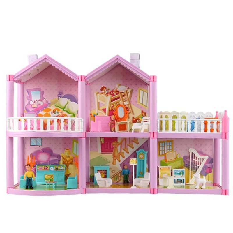 Кукольный домик большая мебель миниатюры кукольные домики сделай сам