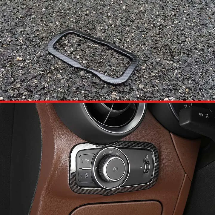 Автомобильные аксессуары для Alfa Romeo Stelvio 2017 2018 стильная головка из углеродного