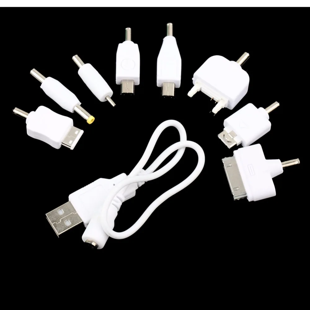 1 компл. USB к 8 шт. зарядных адаптеров Micro мини зарядное устройство адаптер Зарядка