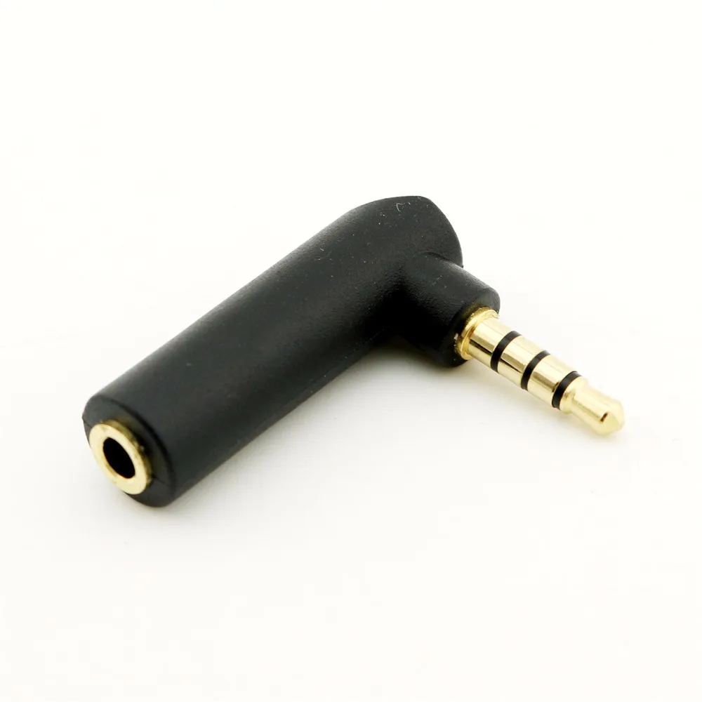 Аудиоадаптер с прямым углом 3 5 мм и 4 штекерами 10 шт.|male male|male to malemale female |