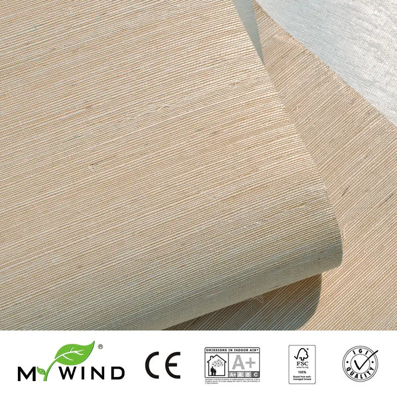 Коллекция 2019 года обои MY WIND Grasscloth 3D из сизаля европейские винтажные декоративные