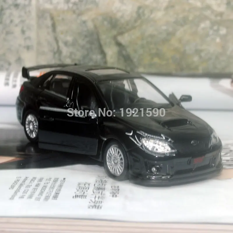 UNI 1/36 масштабные автомобильные игрушки япония Subaru STI литье под давлением металлическая модель автомобиля для подарка/коллекции/детей