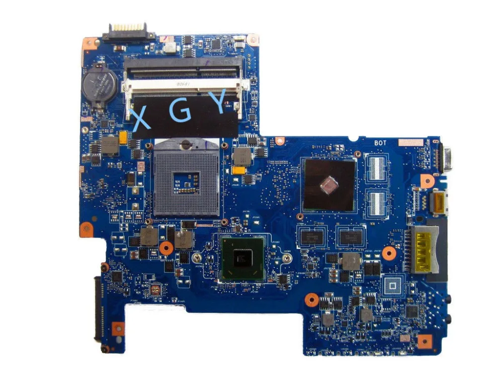 

Оригинальная материнская плата для ноутбука Toshiba Satellite C670 C675 L770 L775 H000033490 GT315M 08N1-0NA1Q00 REV 2,1 100% ТЕСТ ОК